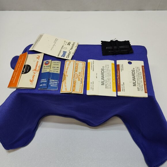 Sewing Needle Assortment Vintage Lighthouse Boye Milwards Scoville Steel Needles - Picture 2 of 6